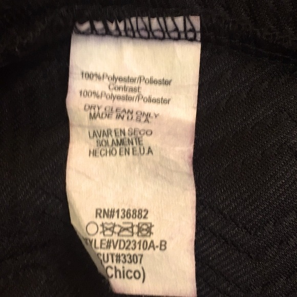 CHARLOTTE RUSSE Mini Black dress teardrop open back - Picture 10 of 10